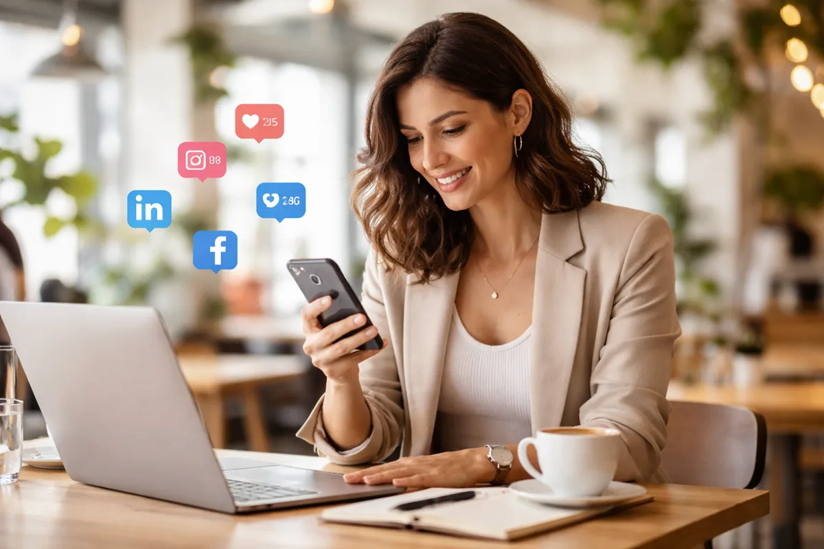 Comment les freelances utilisent les réseaux sociaux pour développer leur clientèle