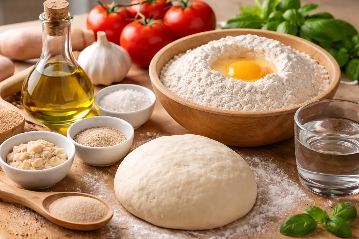 Comment déterminer les ingrédients pour une pâte à pizza maison