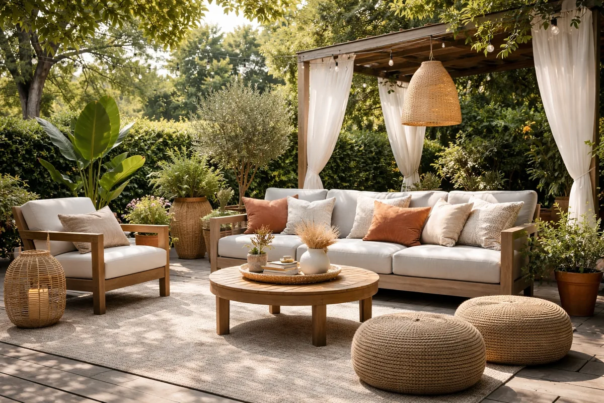 Comment choisir les éléments de décoration pour un espace extérieur confortable