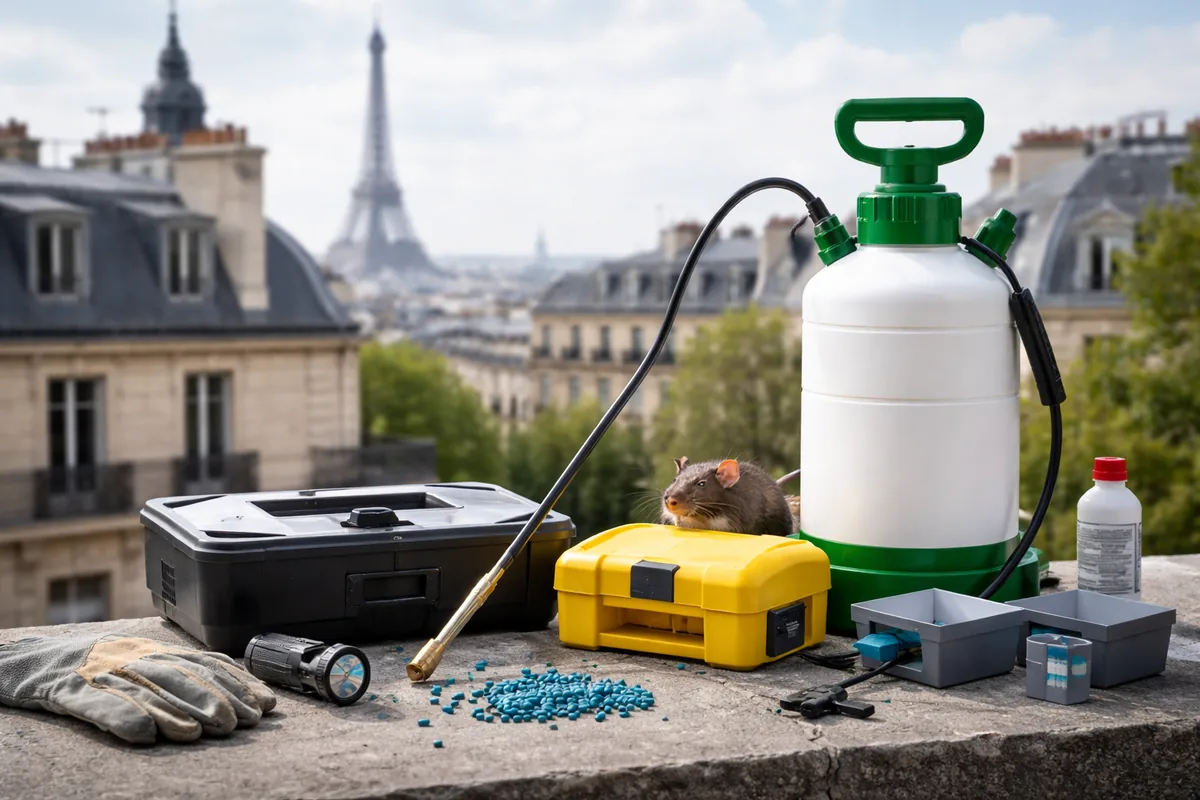Comment choisir le bon service de dératisation et désinsectisation à Paris