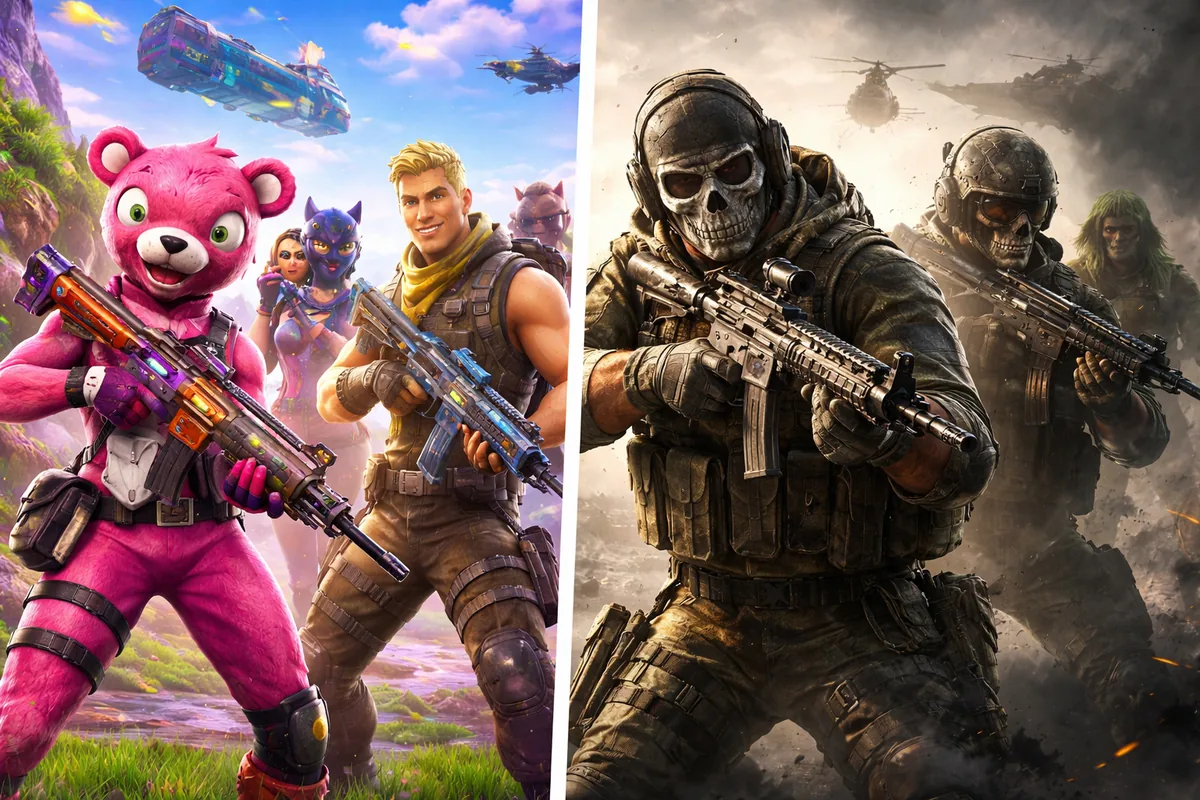 Quels sont les derniers ajouts dans Fortnite et Call of Duty